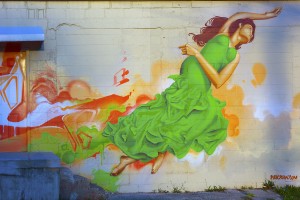 Dancer in the Green Dress